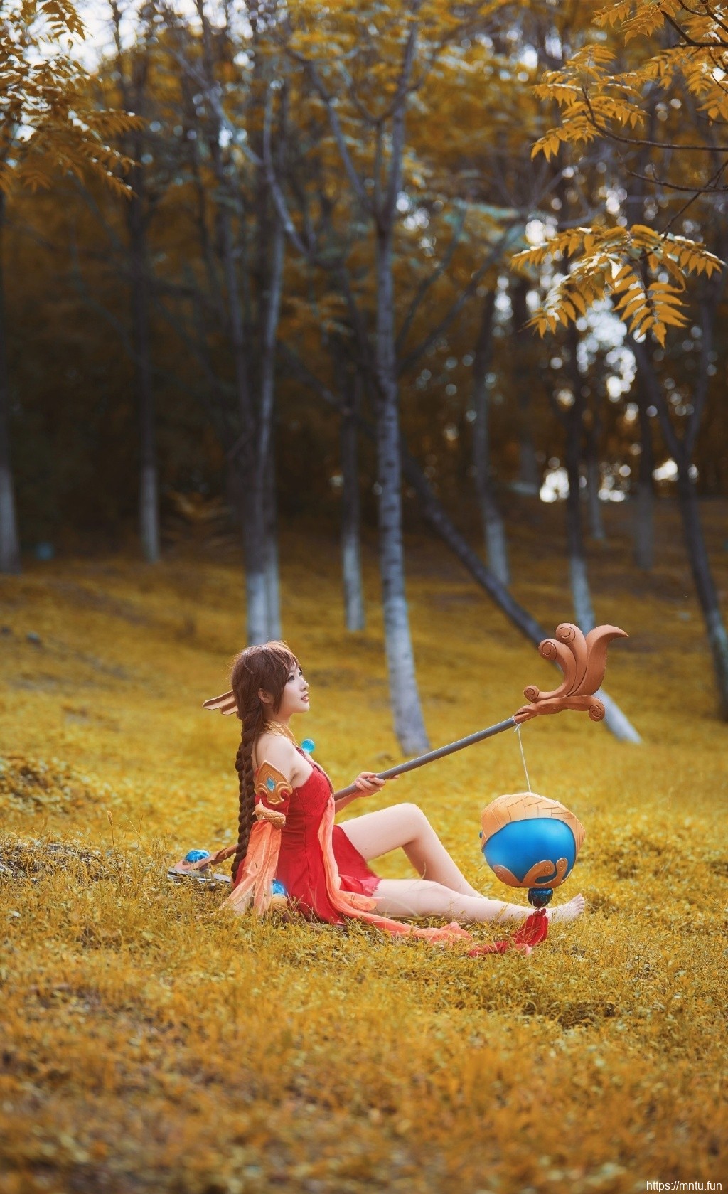 王者荣耀大乔cosplay美女性感写真图片