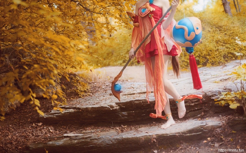 王者荣耀大乔cosplay美女性感写真图片