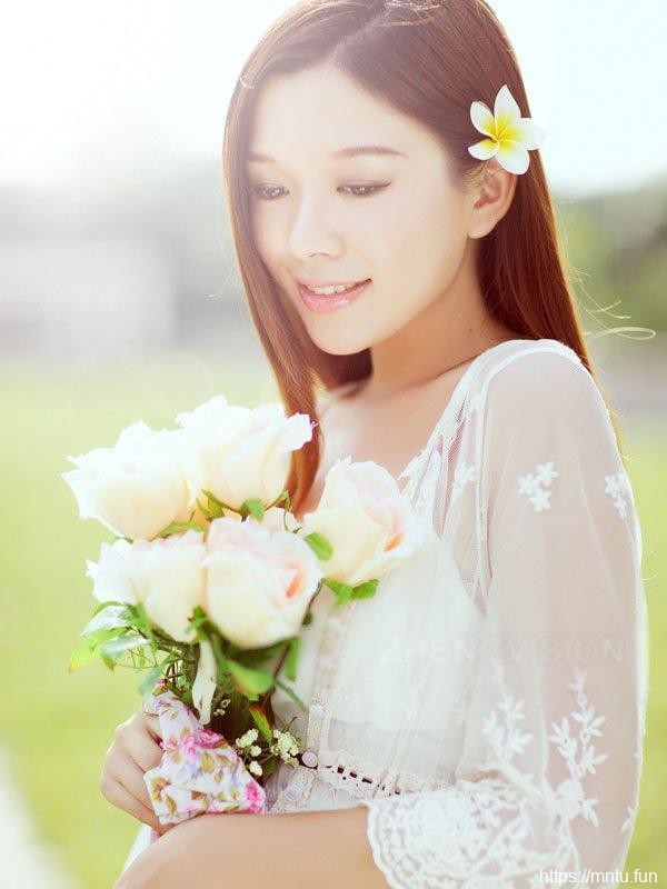 清纯甜美少女女神范田园写真摄影