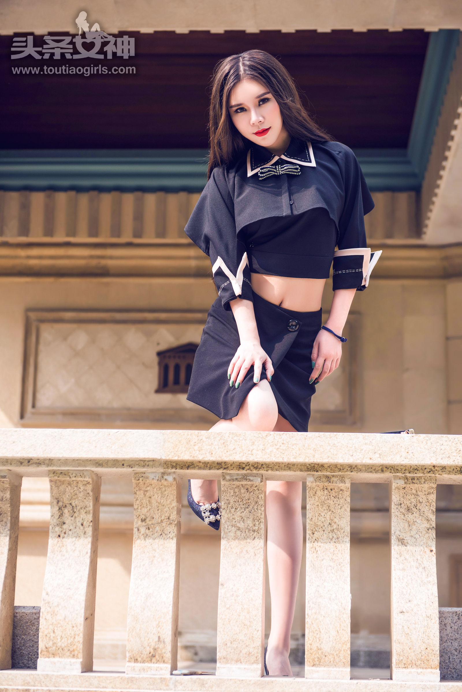 [Toutiaogirls头条女神] 爱丽莎 &#8211; 女神探店隆太源篇 爱丽莎精修[25P]