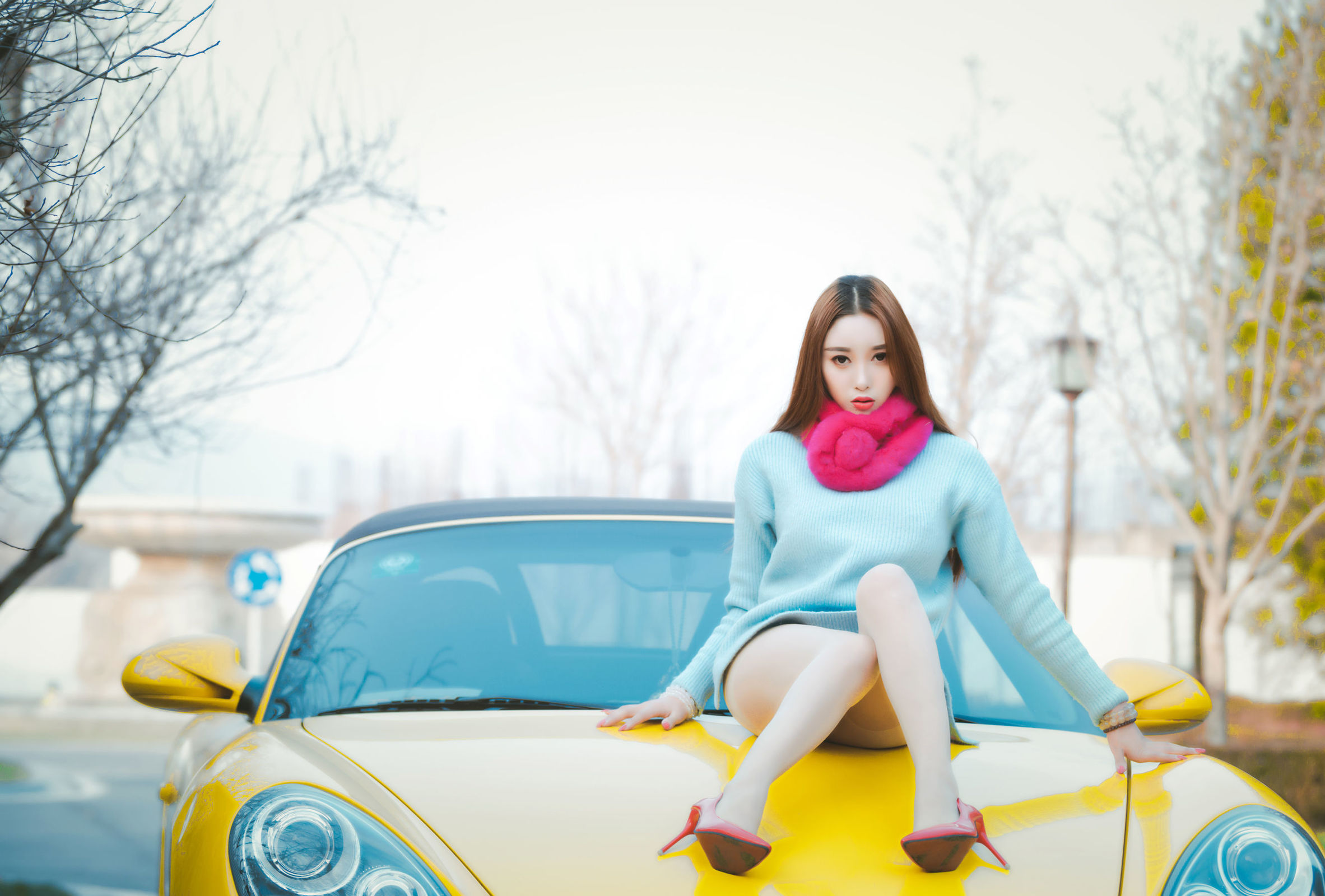 [Toutiaogirls头条女神] 韩夏汐(李梓熙) &#8211; 极致露出 丝袜美图[89P]