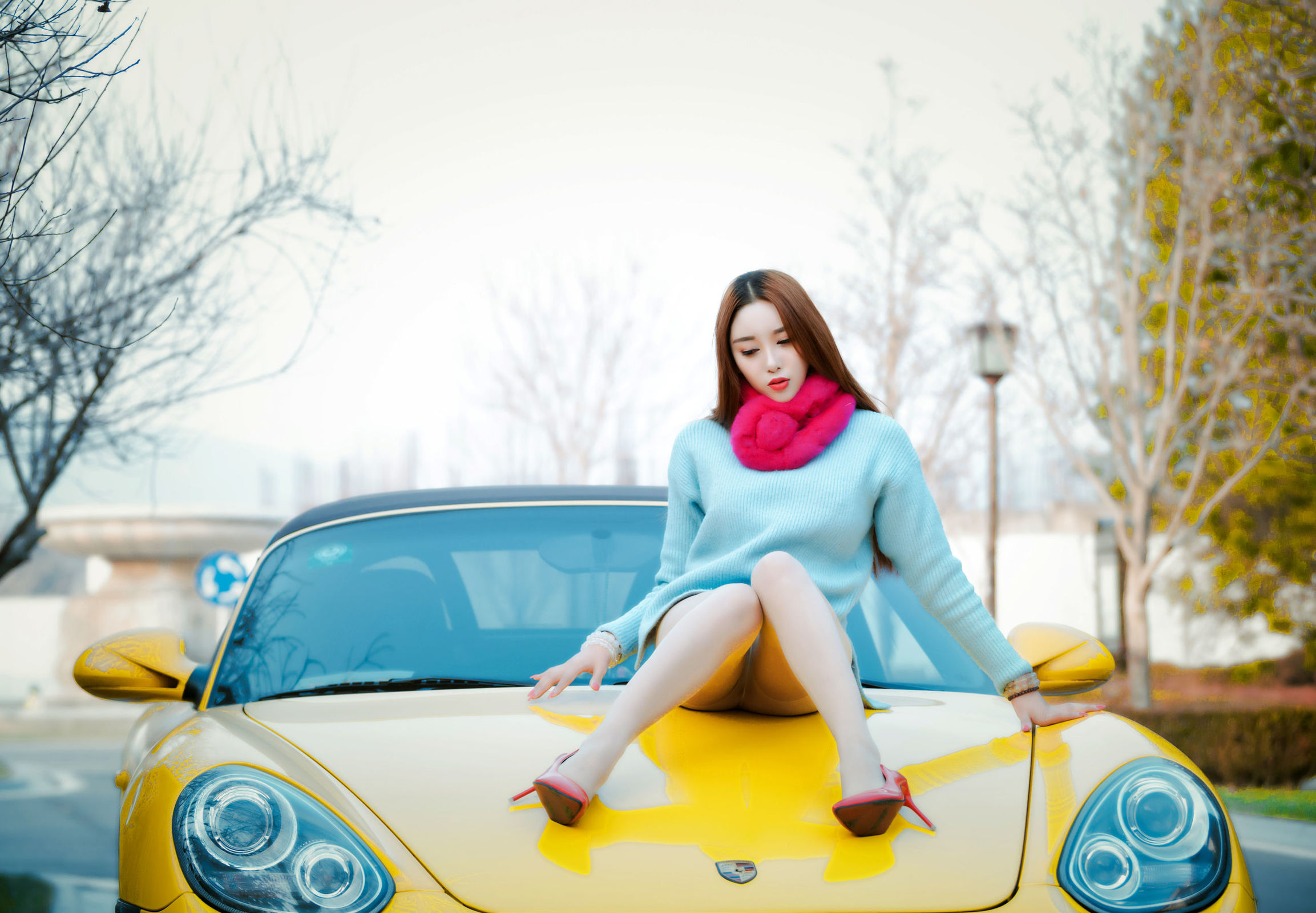 [Toutiaogirls头条女神] 韩夏汐(李梓熙) &#8211; 极致露出 丝袜美图[89P]