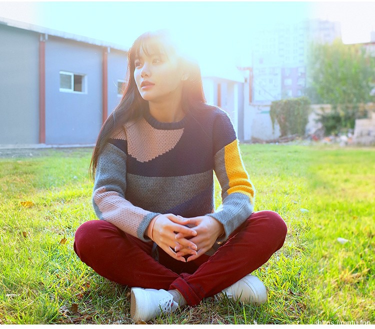 清纯女生南笙休闲生活照气质写真