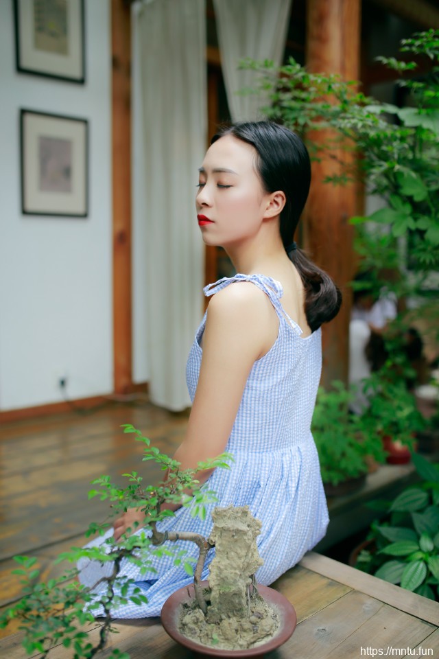 氧气美女写真清纯气质诱惑