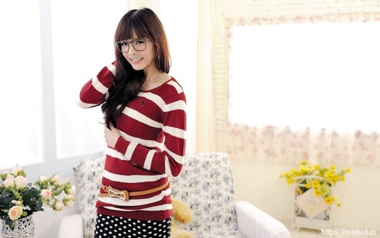 韩系可爱美女清纯生活照写真