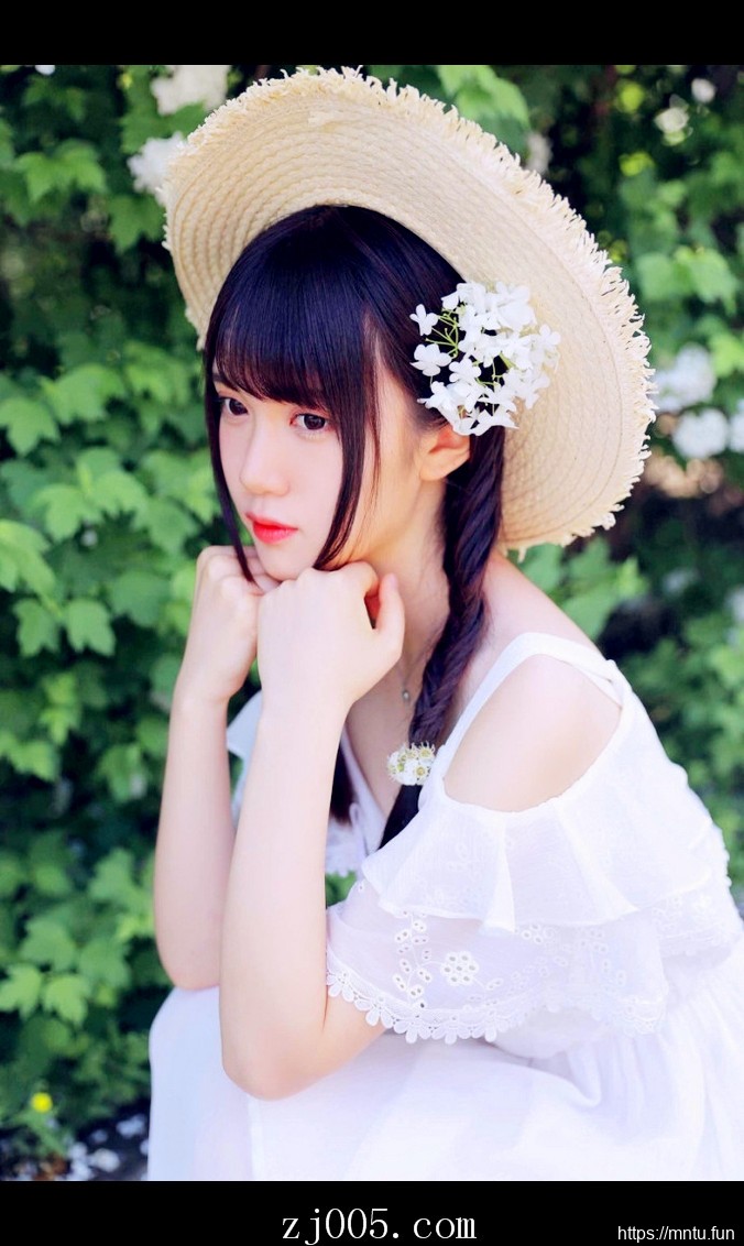 清纯美女唯美写真白裙高清图片是我小姨子