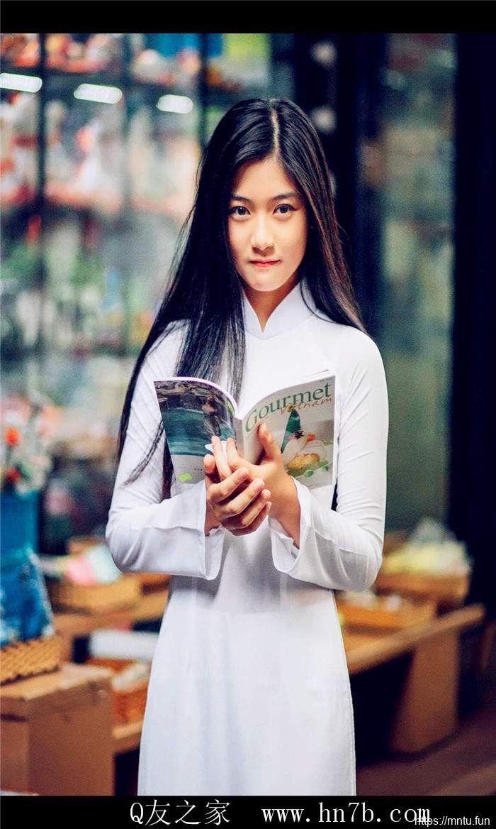 清纯越南新娘美女图片妹子图