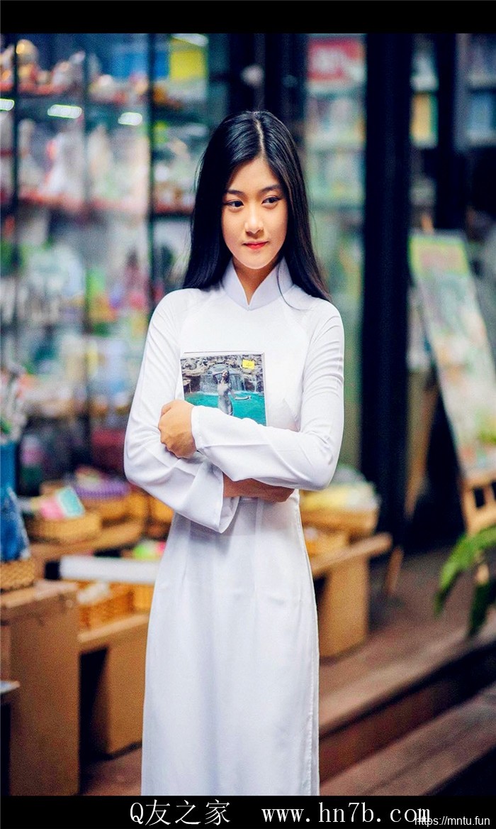 清纯越南新娘美女图片妹子图