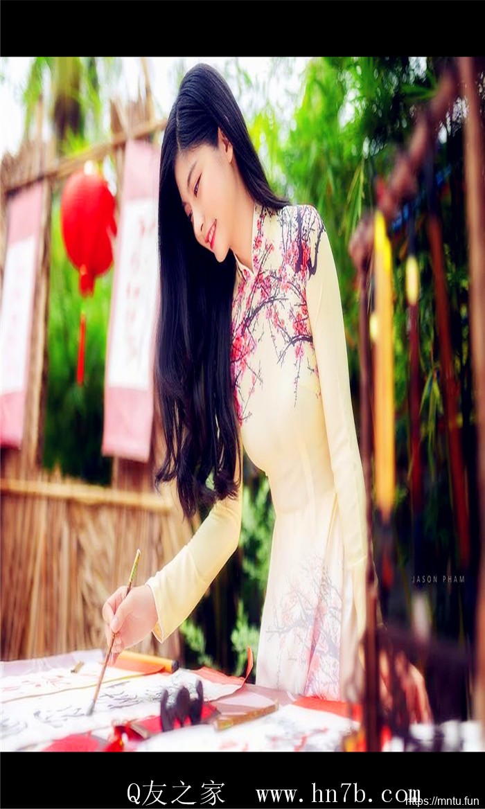 清纯越南新娘美女图片妹子图