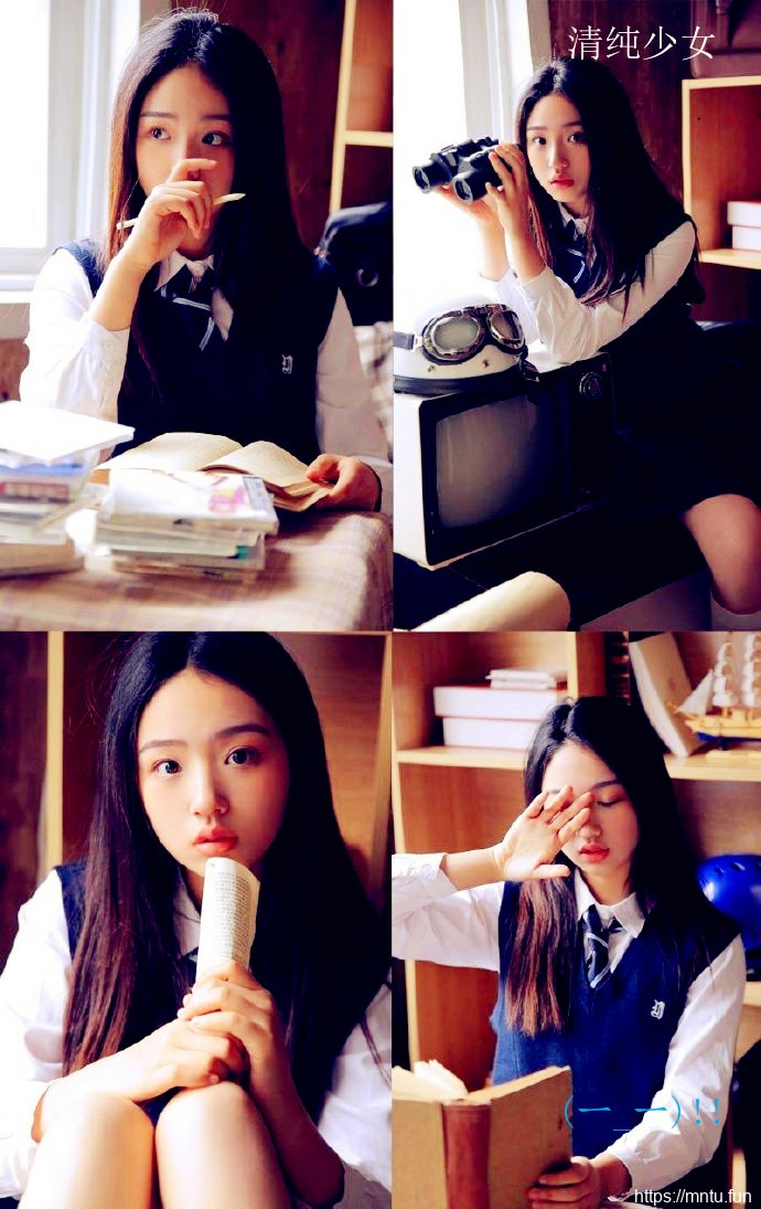 清纯软妹大胸妹子个性摄影图片