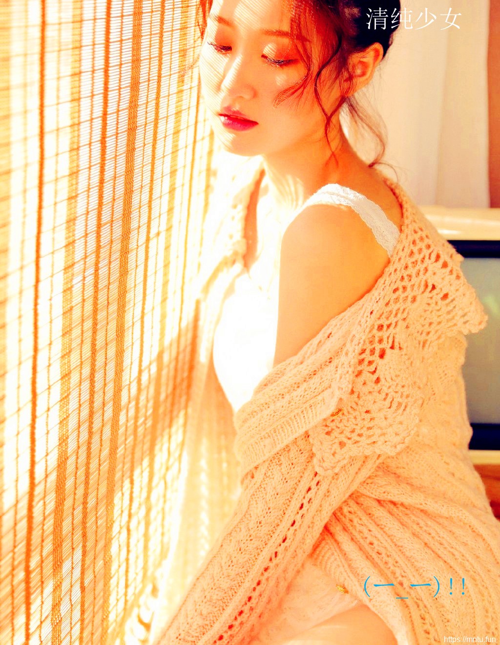 小女生绳艺人体艺术写真图