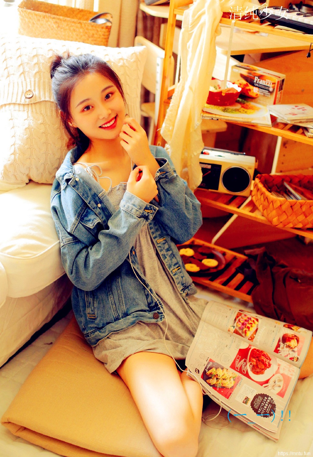 小女生绳艺人体艺术写真图