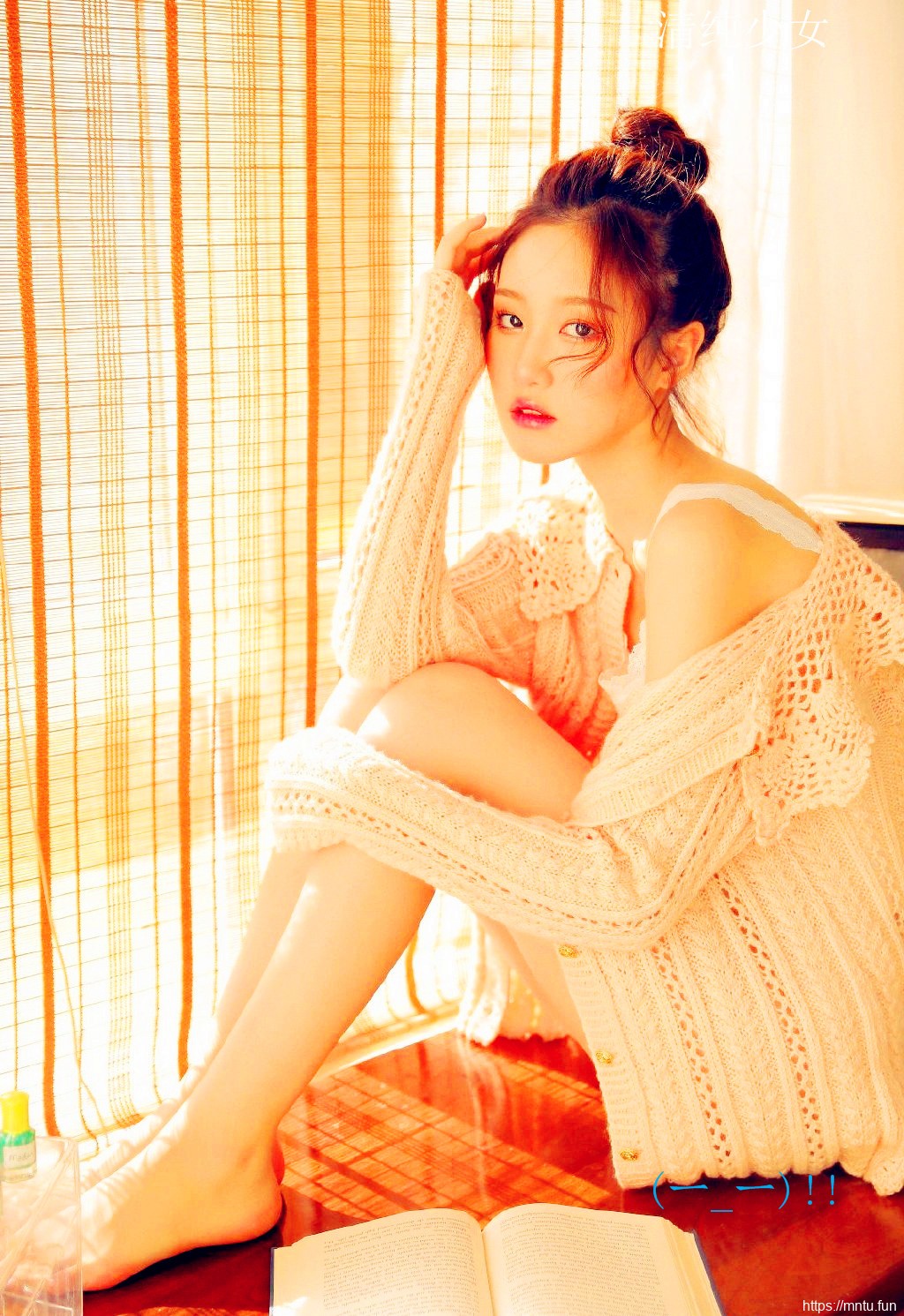 小女生绳艺人体艺术写真图