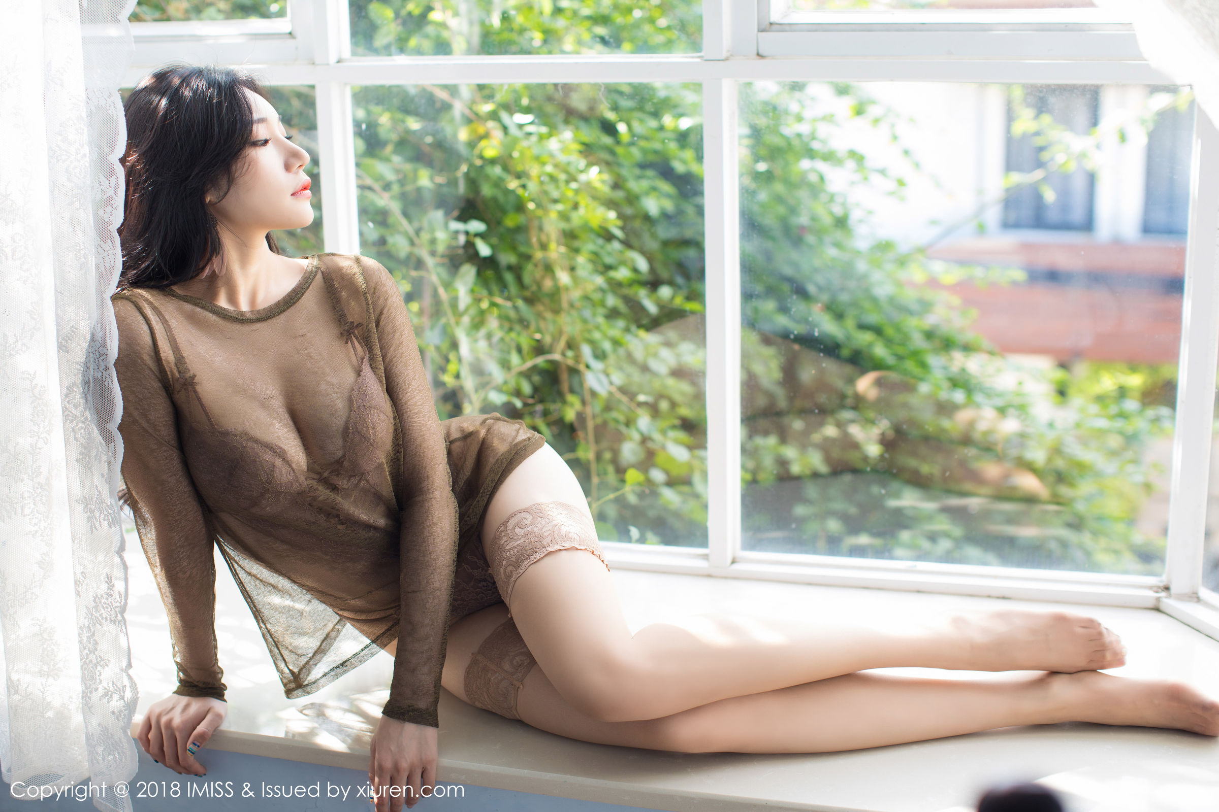 [IMiss爱蜜社] Vol.218 小狐狸Sica &#8211; 极致诱惑的丝袜美腿系列[44P]