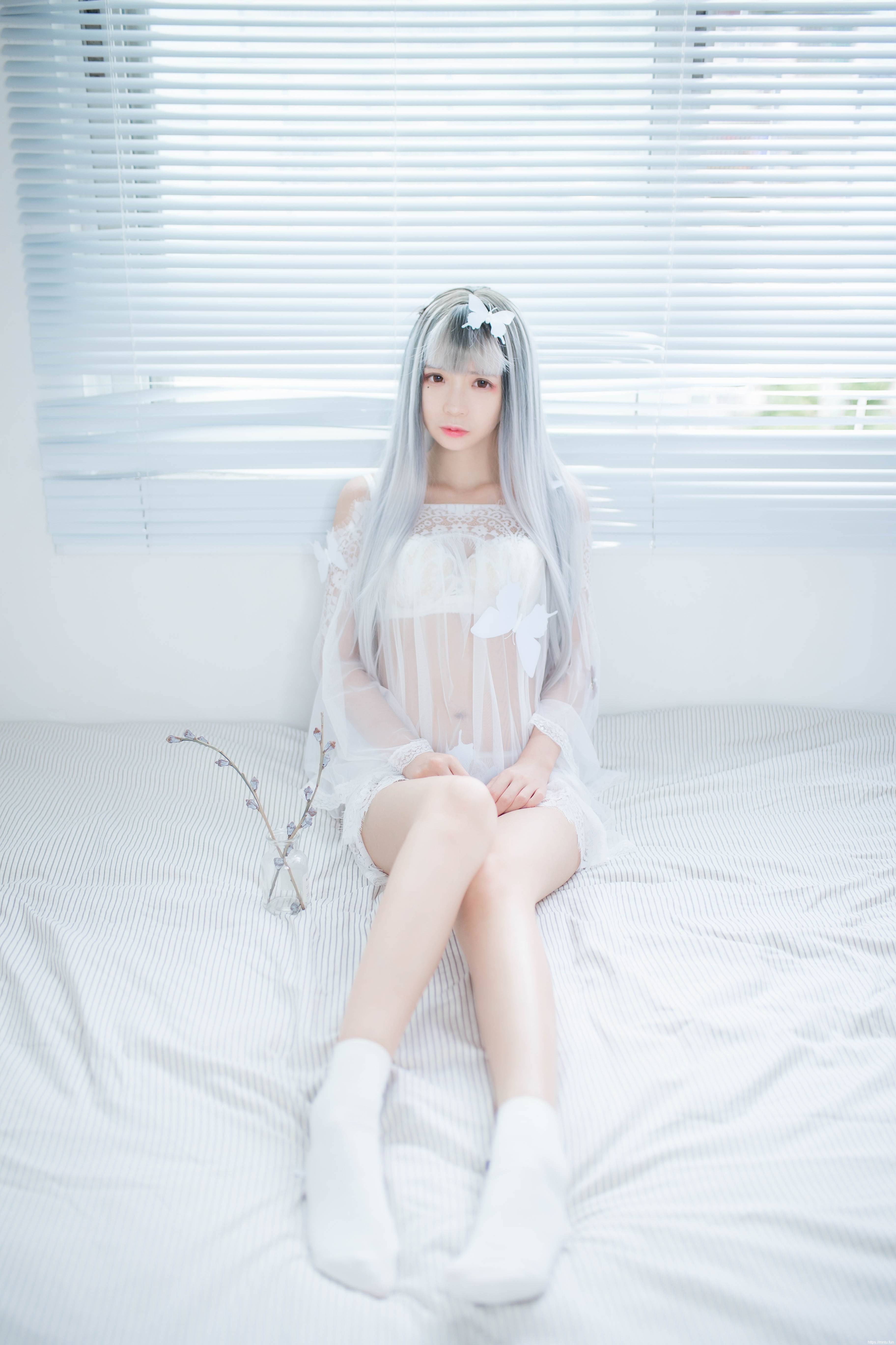 疯猫ss透明白纱