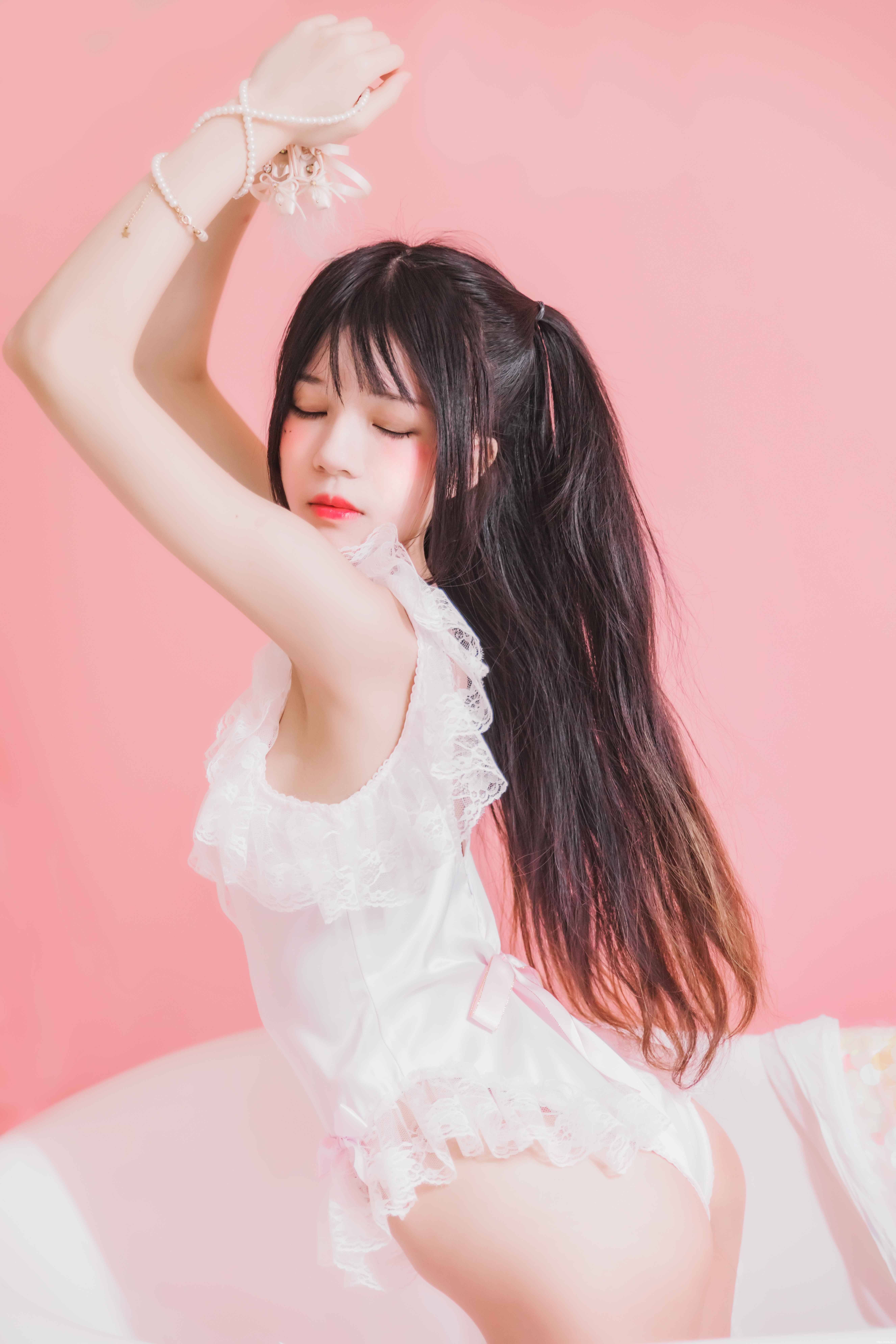 [桜桃喵] 冬眠系列-粉色浴缸