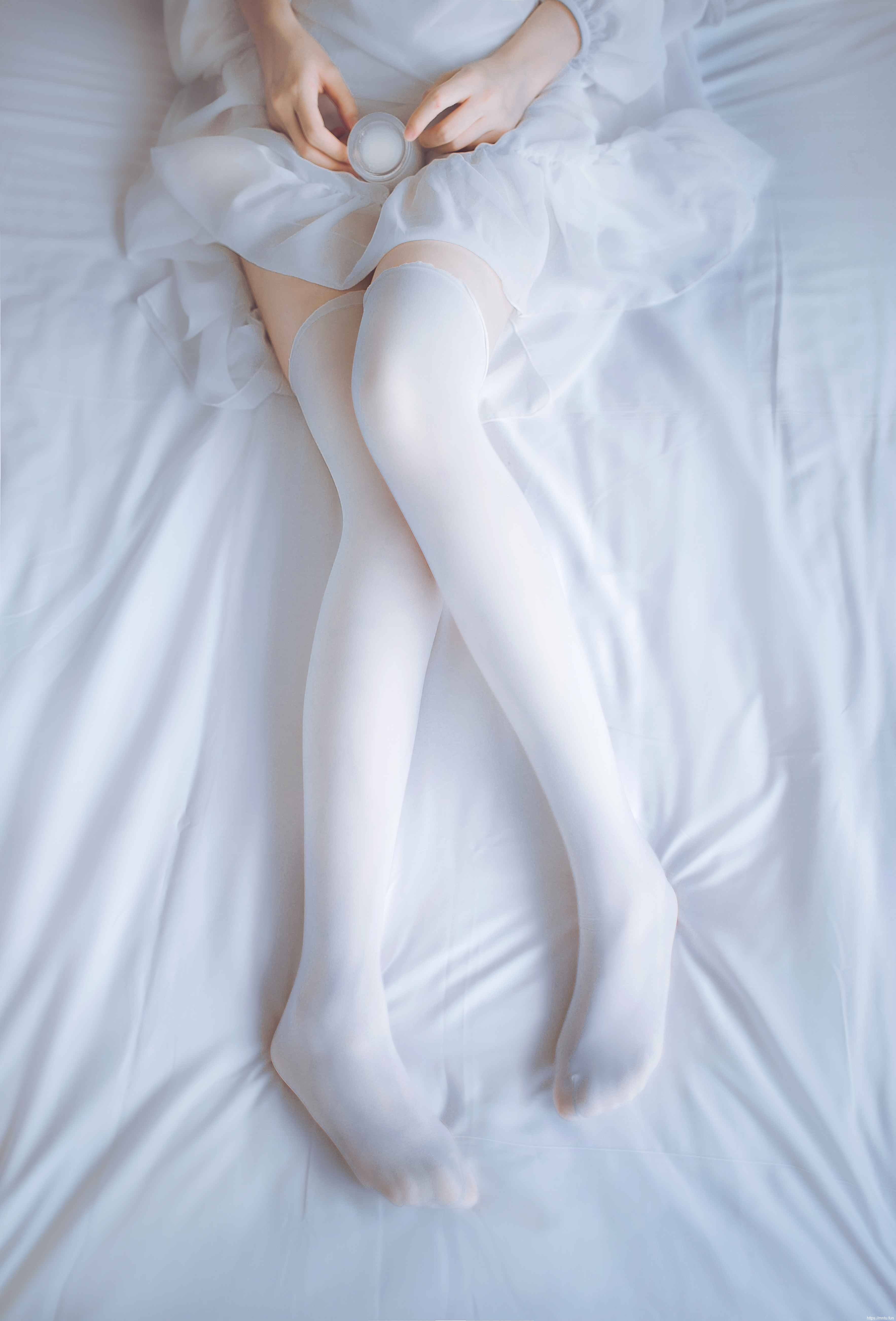 疯猫ss - 白色睡衣