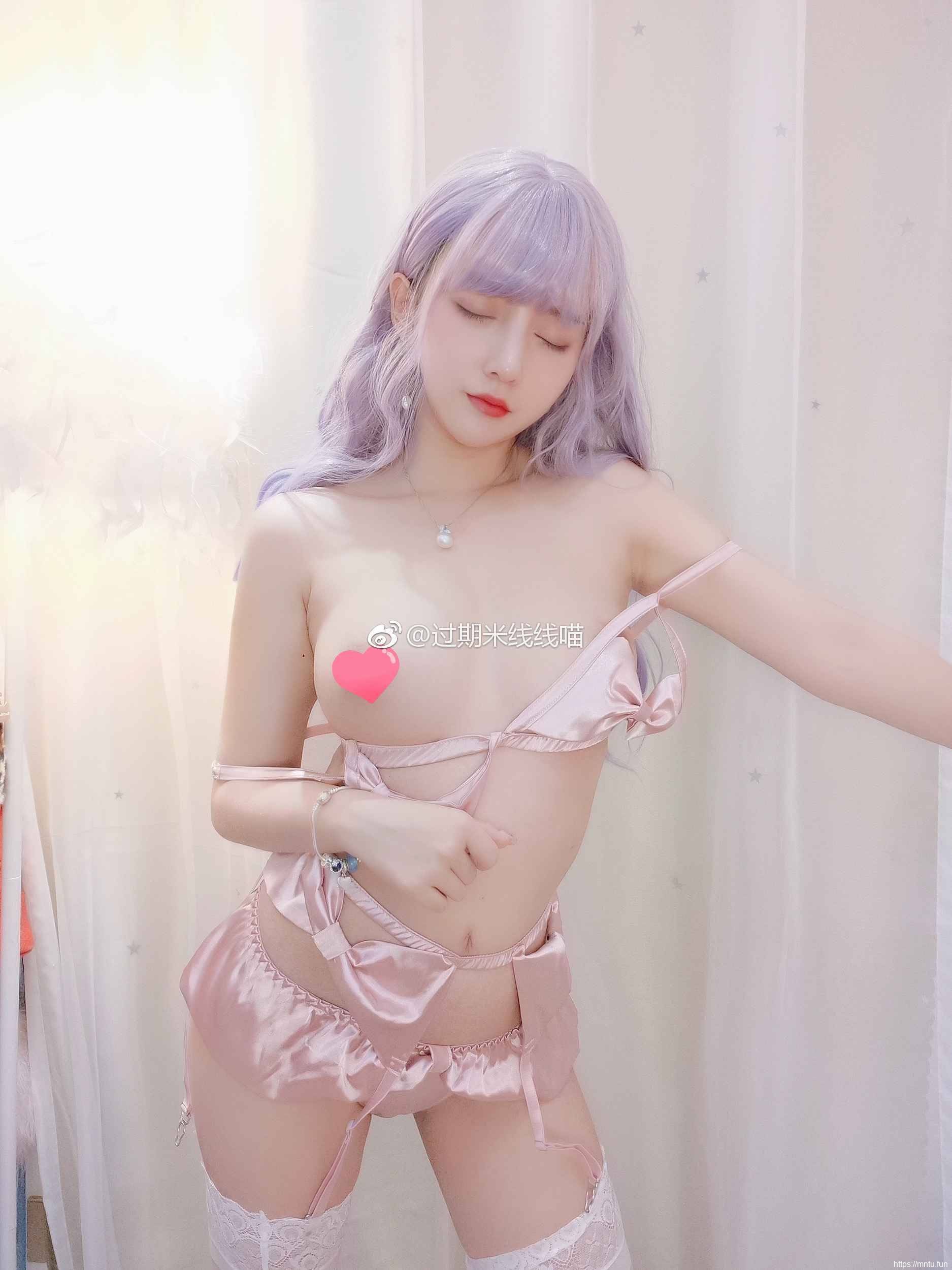 过期米线线喵 粉色