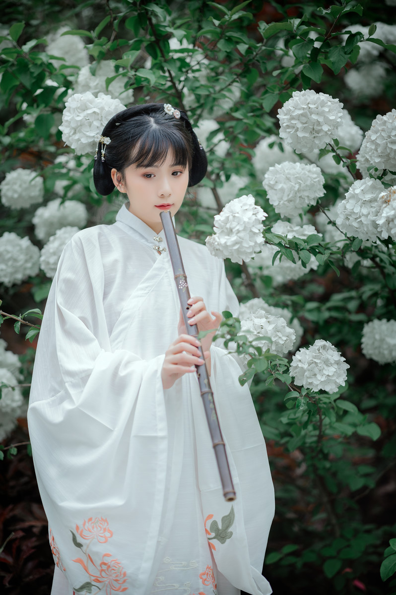 气质淡雅端庄的大家闺秀端庄大气唯美古风摄影图片