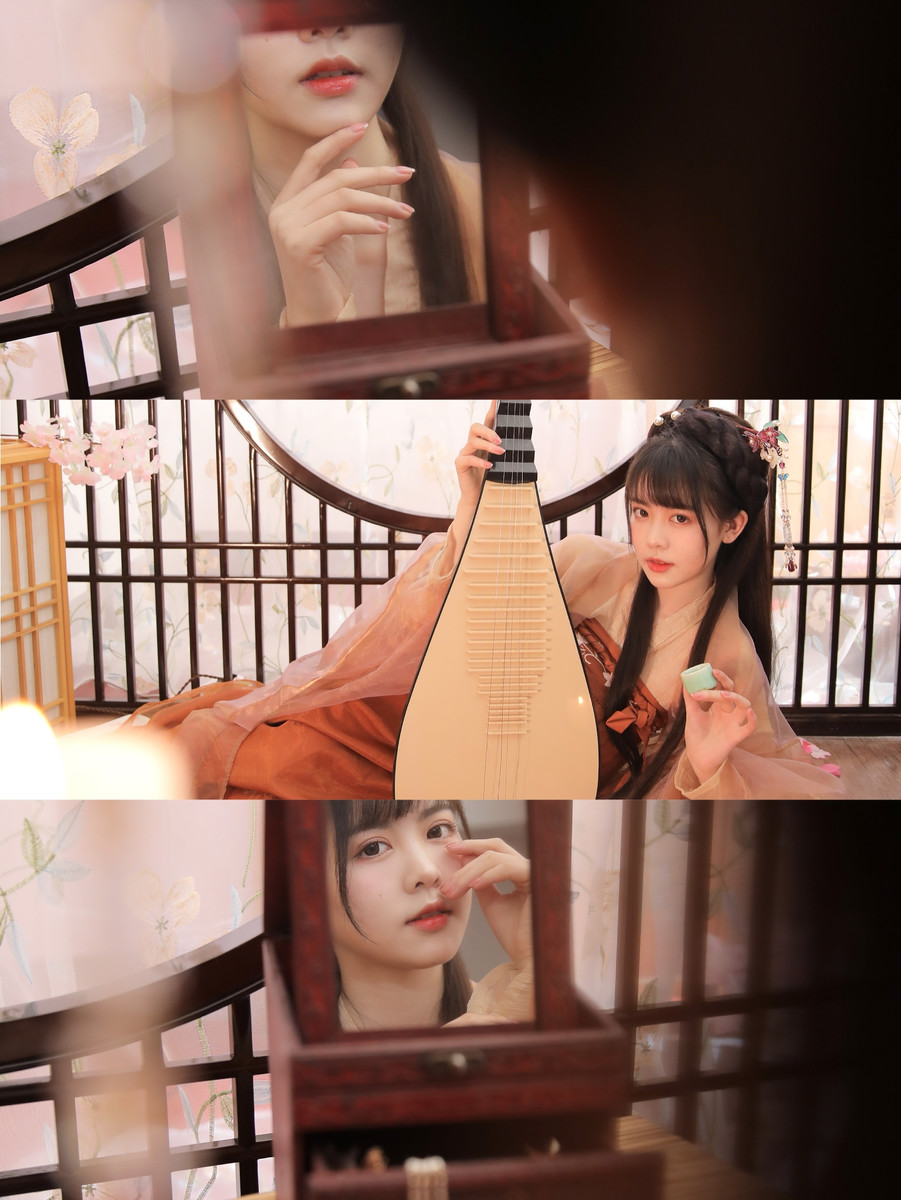 气质温文尔雅的汉服美女腹有诗书气自华写真