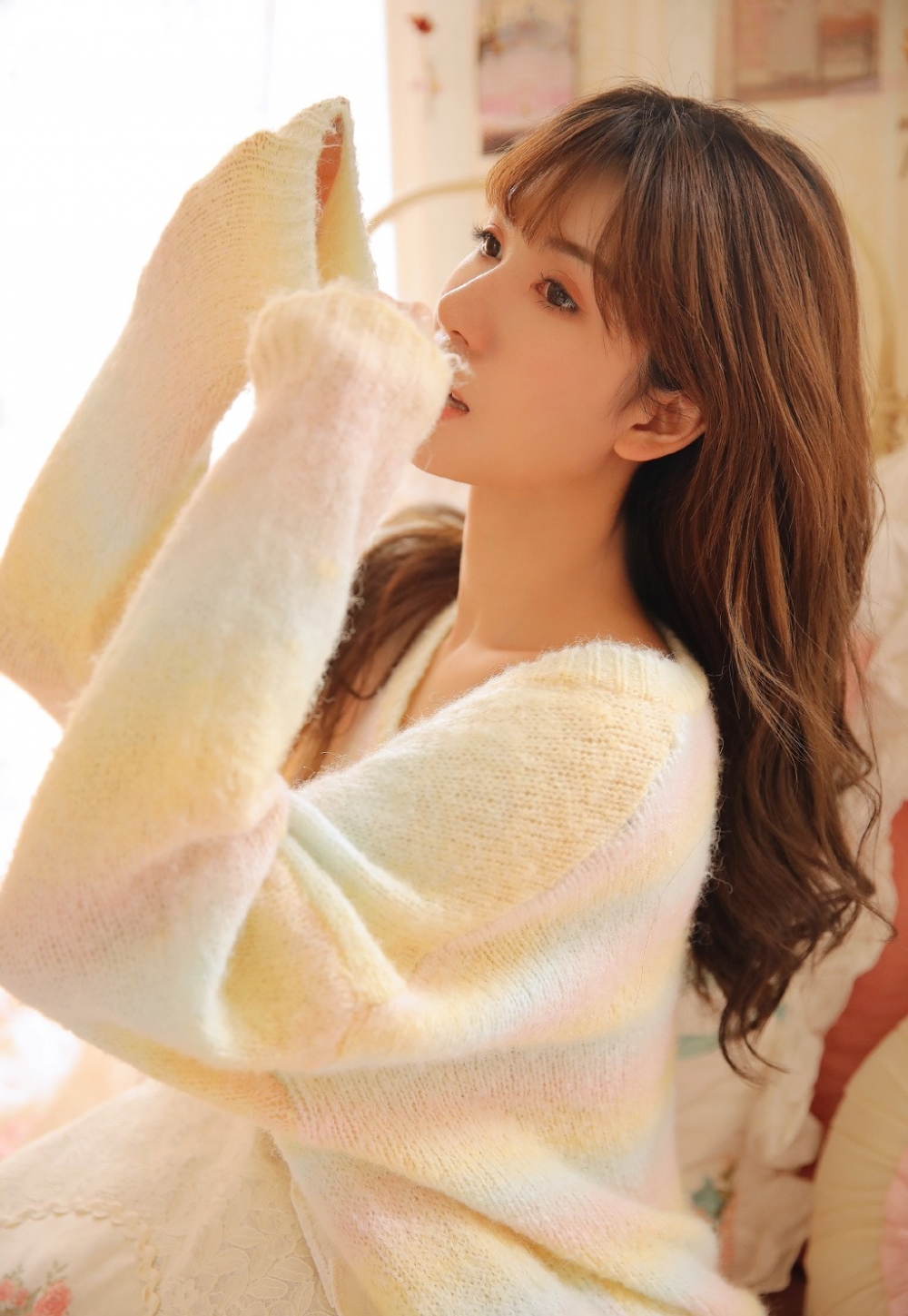 和服美女眼神魅惑撩人养眼古风摄影