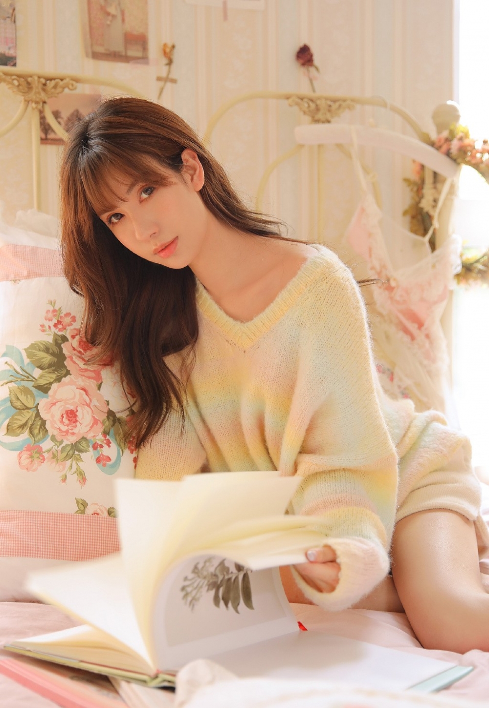 和服美女眼神魅惑撩人养眼古风摄影