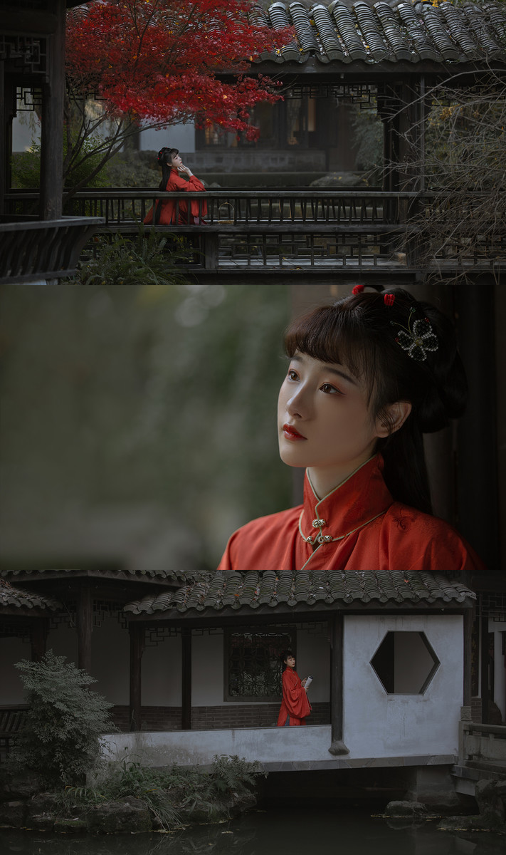 吾家有女初长成千娇百媚汉服写真摄影