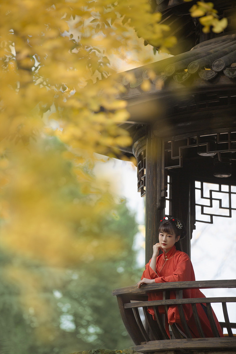 吾家有女初长成千娇百媚汉服写真摄影