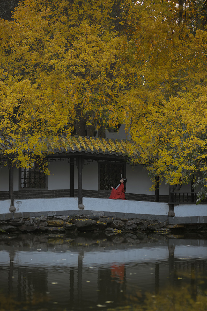 吾家有女初长成千娇百媚汉服写真摄影