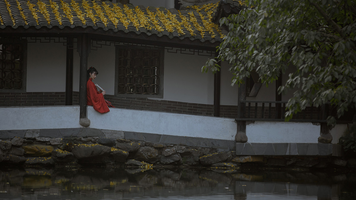 吾家有女初长成千娇百媚汉服写真摄影