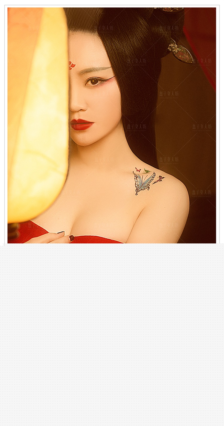 冷艳霸气的汉服美女气场全开古风图片