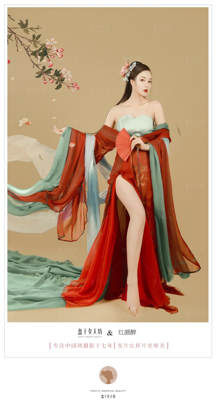 冷艳霸气的汉服美女气场全开古风图片