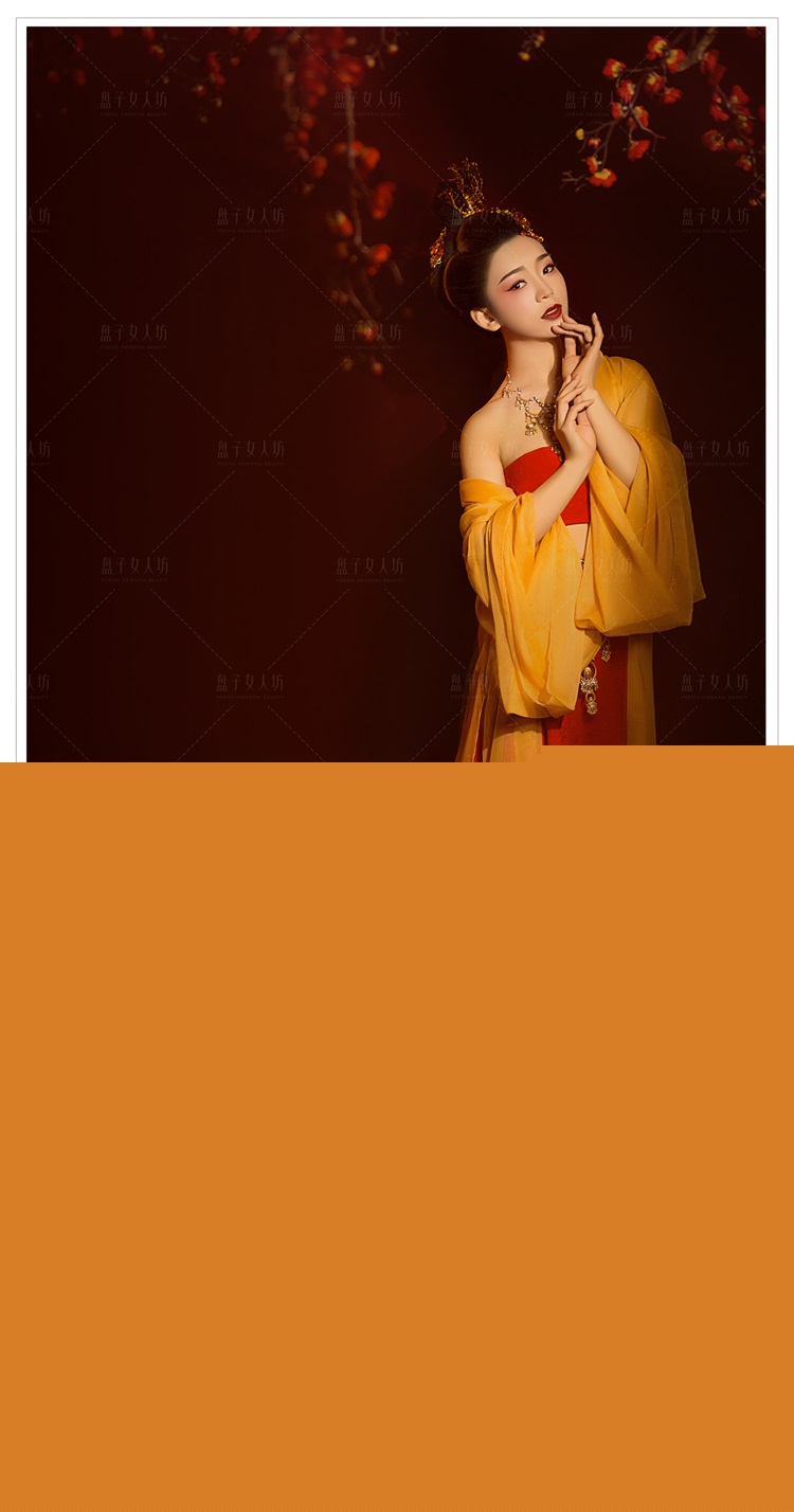 冷艳霸气的汉服美女气场全开古风图片