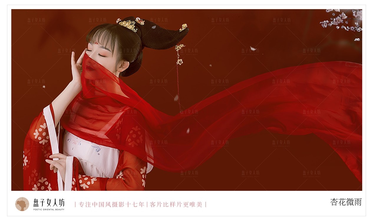 冷艳霸气的汉服美女气场全开古风图片