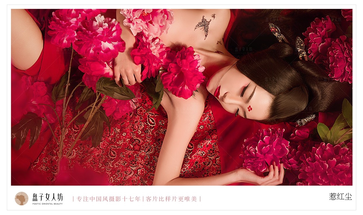 冷艳霸气的汉服美女气场全开古风图片