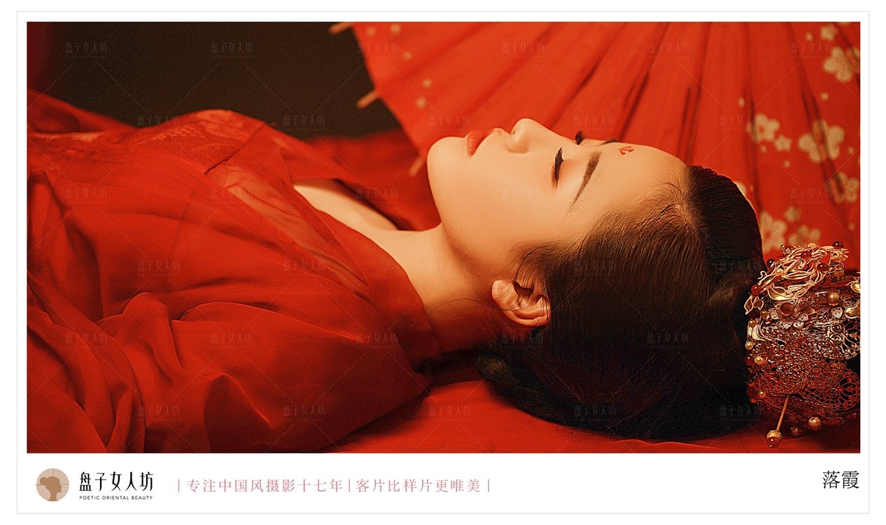 冷艳霸气的汉服美女气场全开古风图片