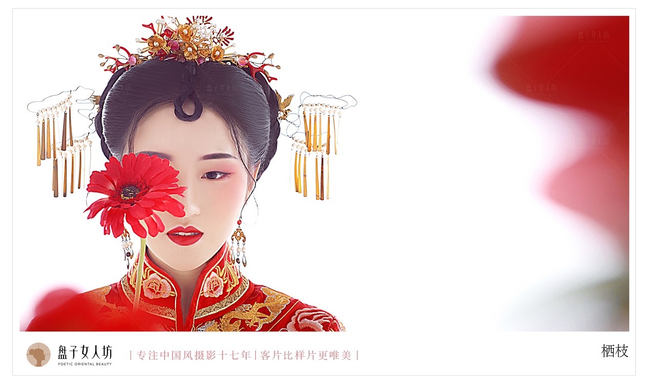 冷艳霸气的汉服美女气场全开古风图片