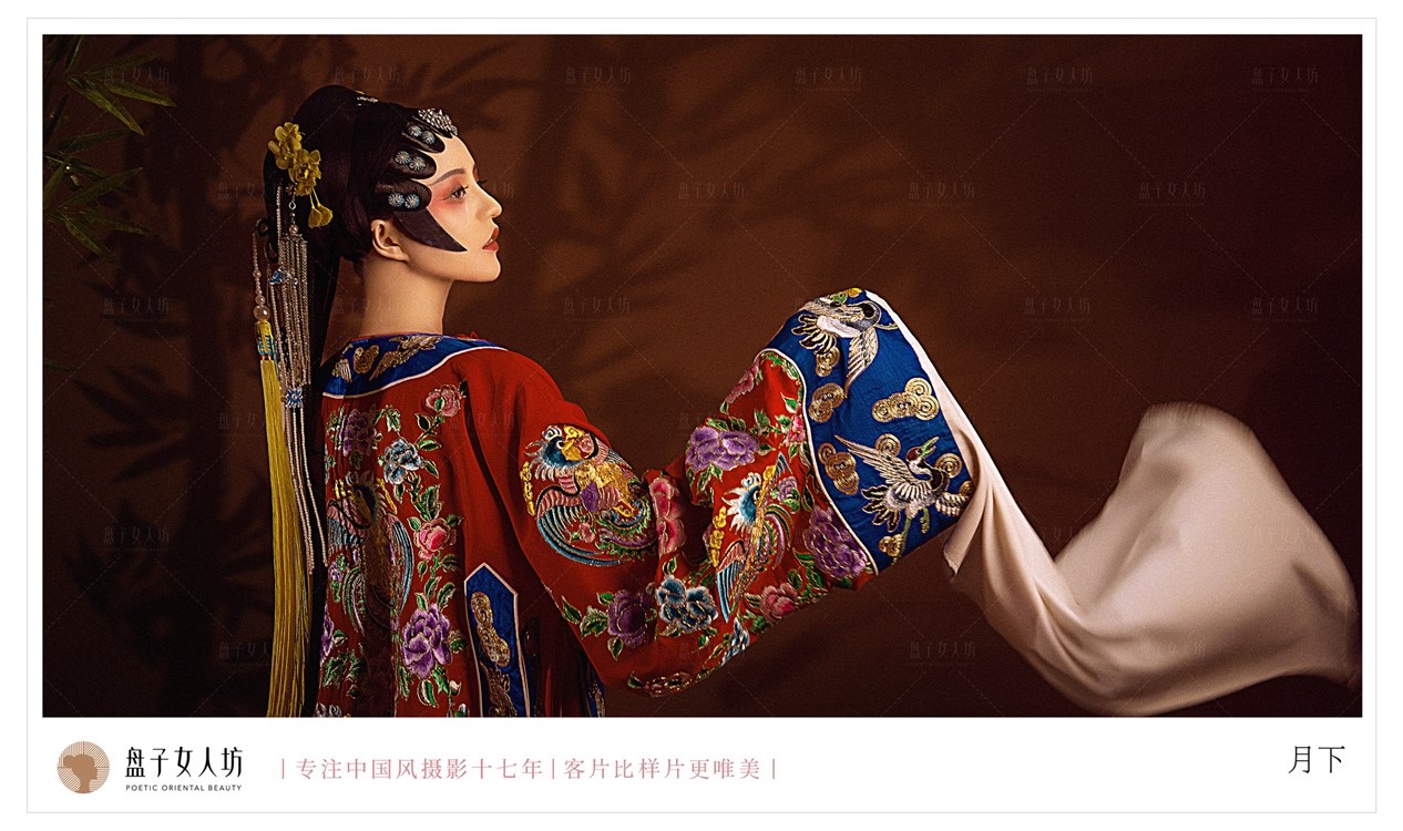 冷艳霸气的汉服美女气场全开古风图片