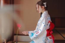 和服女子温柔善良清纯养眼美女套图