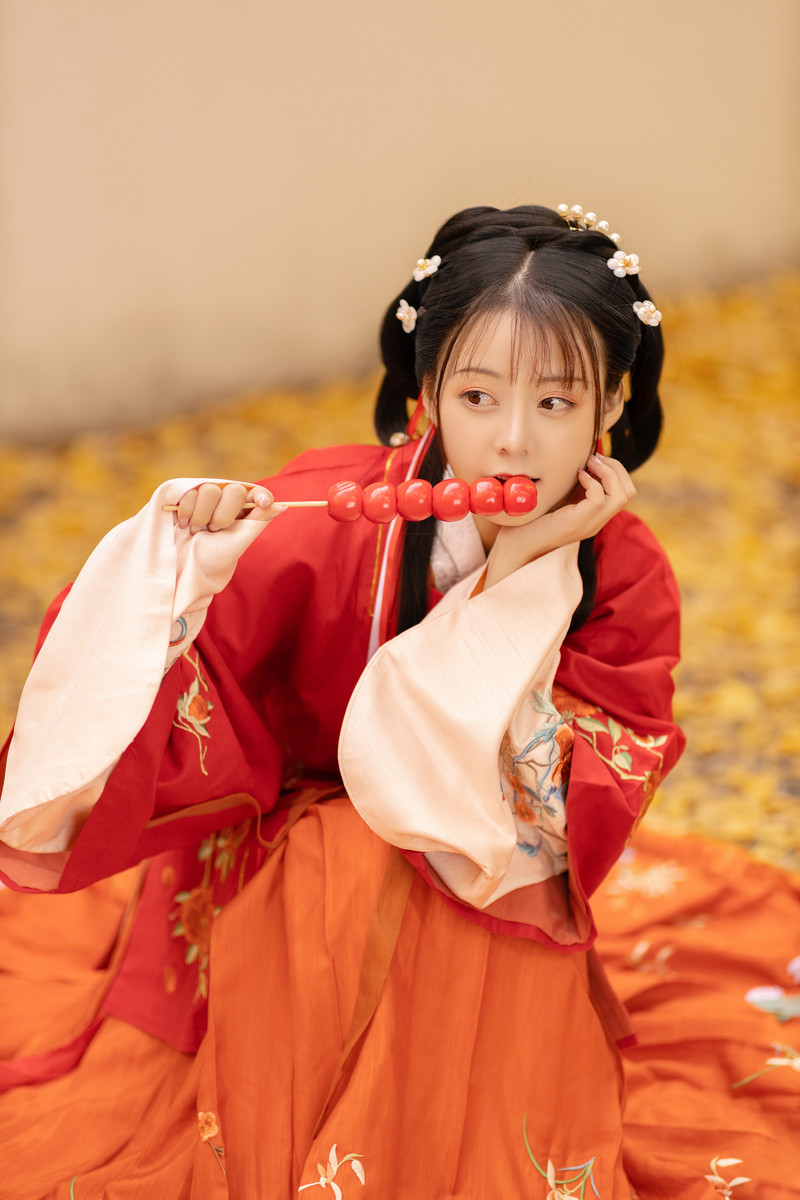 古装汉服美女温婉可人唯美古风摄影