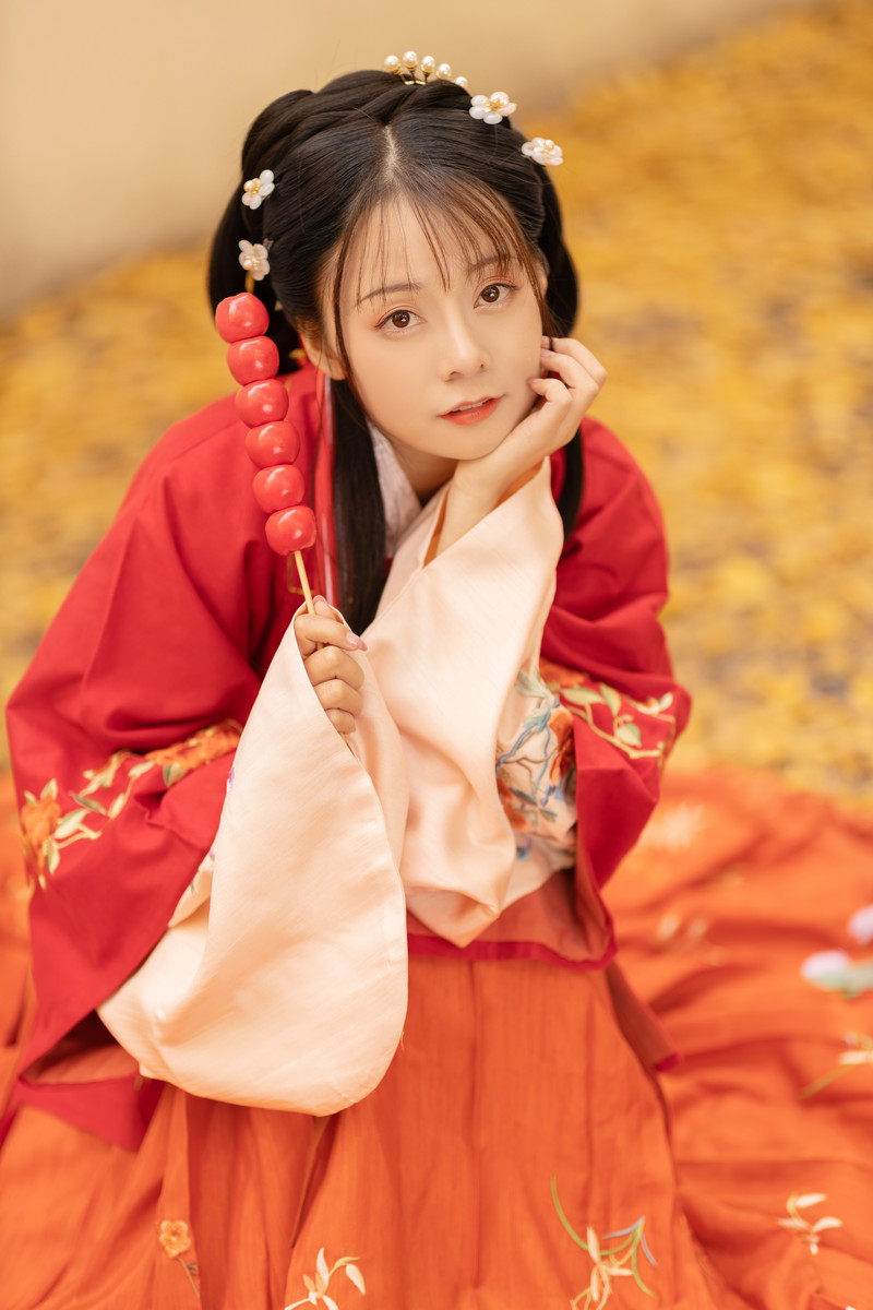 古装汉服美女温婉可人唯美古风摄影