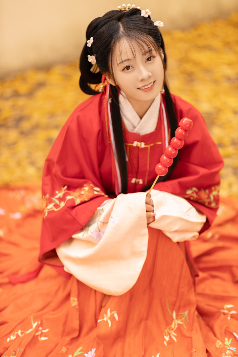 古装汉服美女温婉可人唯美古风摄影