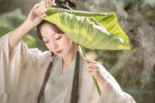 汉服小姑娘清新秀丽唯美古风摄影