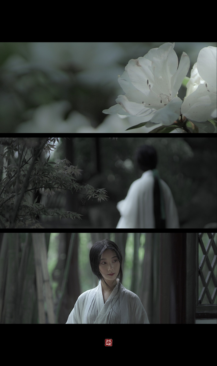 小仙女气质纤尘不染妩媚动人汉服图片