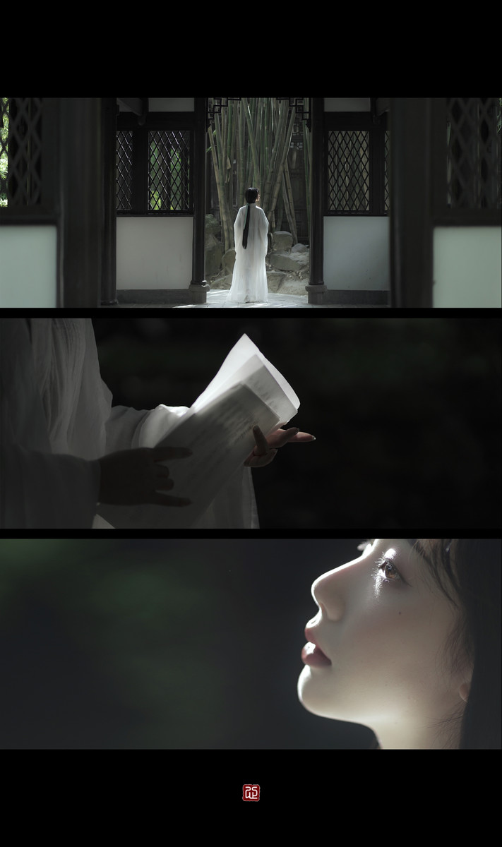 小仙女气质纤尘不染妩媚动人汉服图片