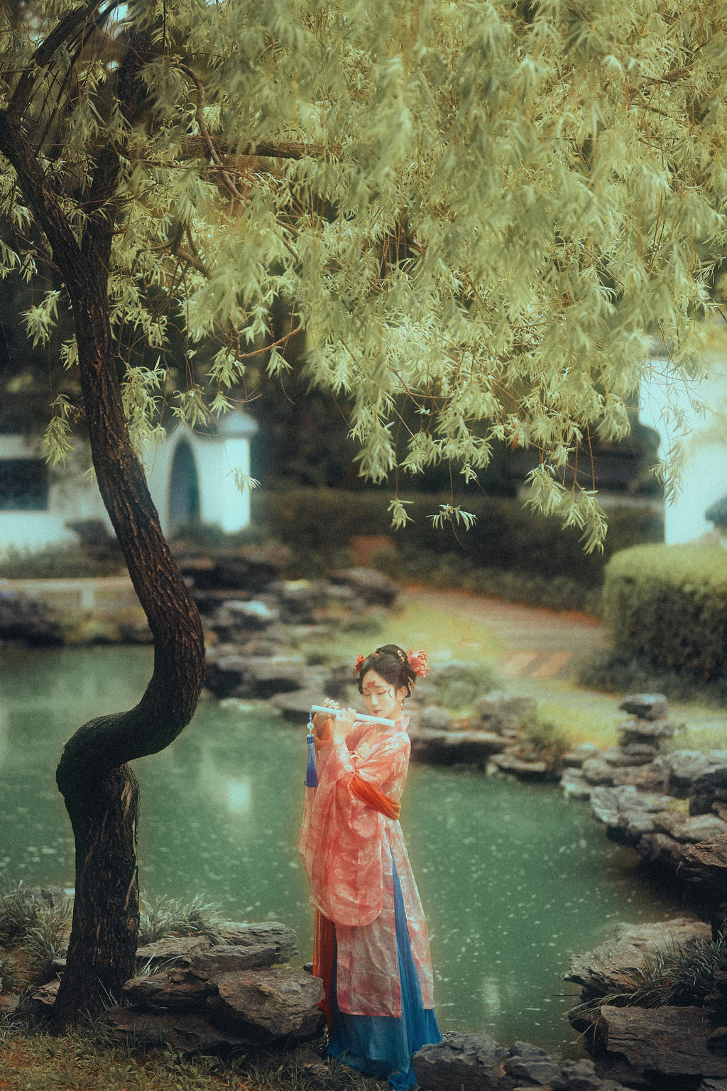 唐朝女人性格豪放大胆高清古风摄影图片