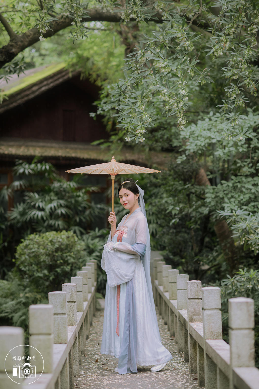 仙气飘飘的汉服小姐姐唯美古装摄影图片