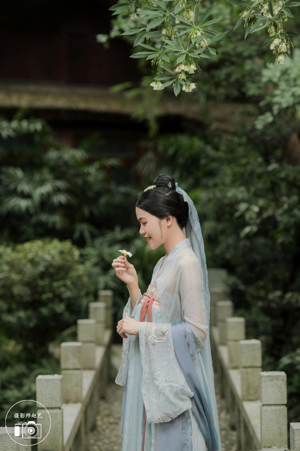 仙气飘飘的汉服小姐姐唯美古装摄影图片