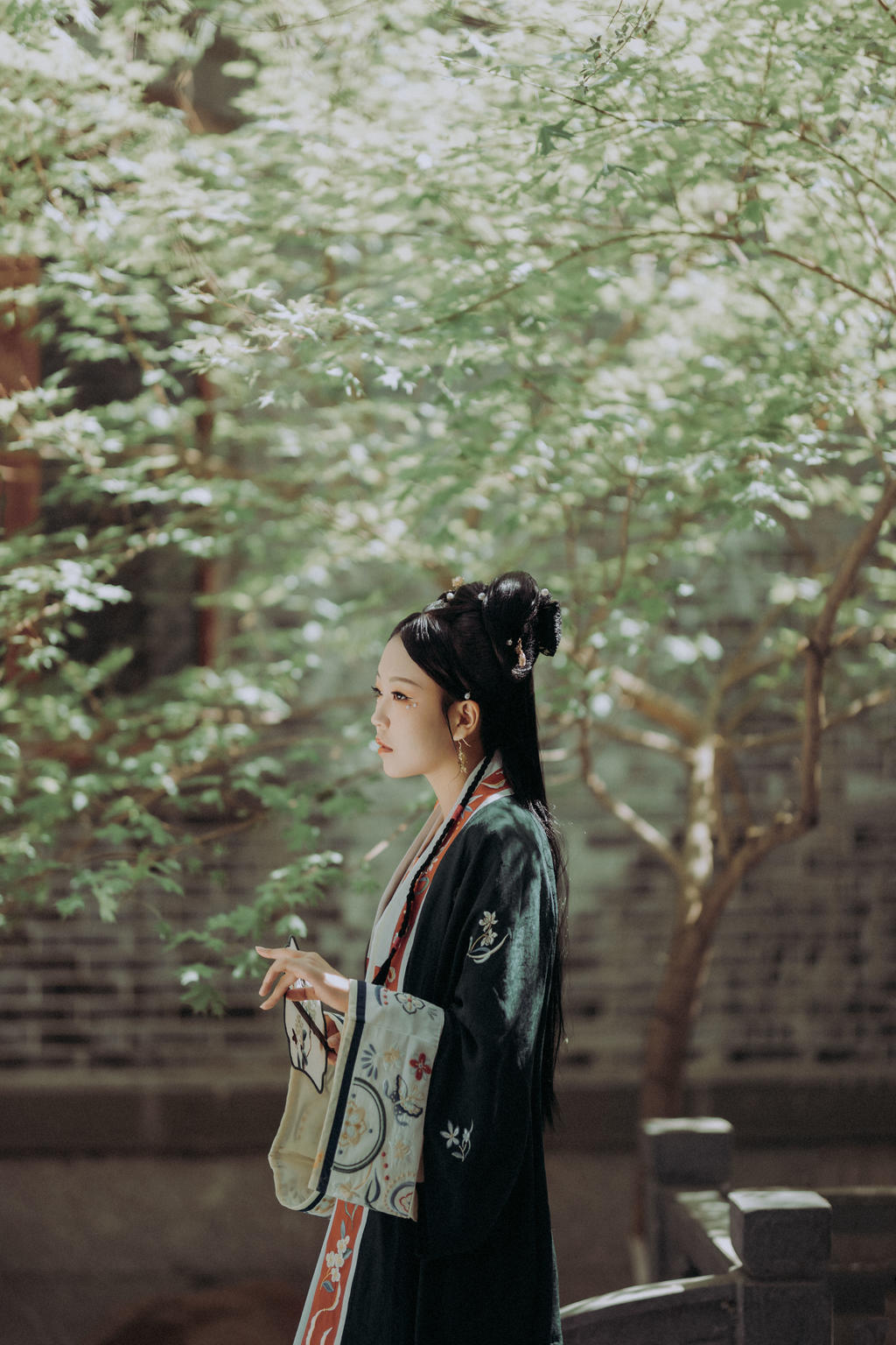 古装大家闺秀温婉端庄古风摄影图片