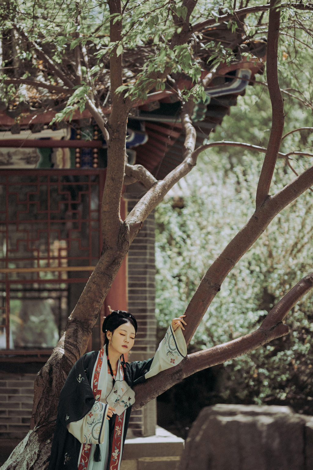 古装大家闺秀温婉端庄古风摄影图片